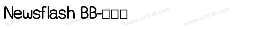 Newsflash BB字体转换